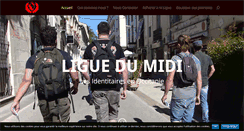 Desktop Screenshot of liguedumidi.com